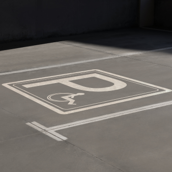 Parking Lot Line Marking