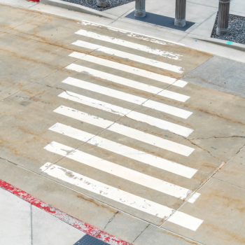 Pedestrian Crossing & Pathway Line Marking